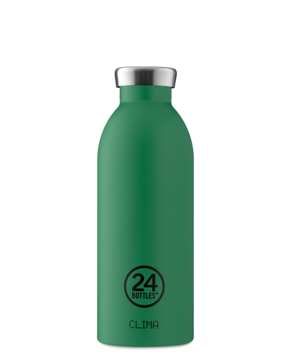 24Bottles Clima termoflaske, Emerald Green - 500 ml. - Bahne